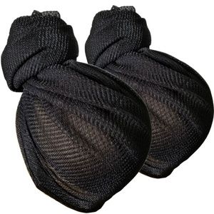 Stretch Head Wrap Scarf Long Black Head Wrap